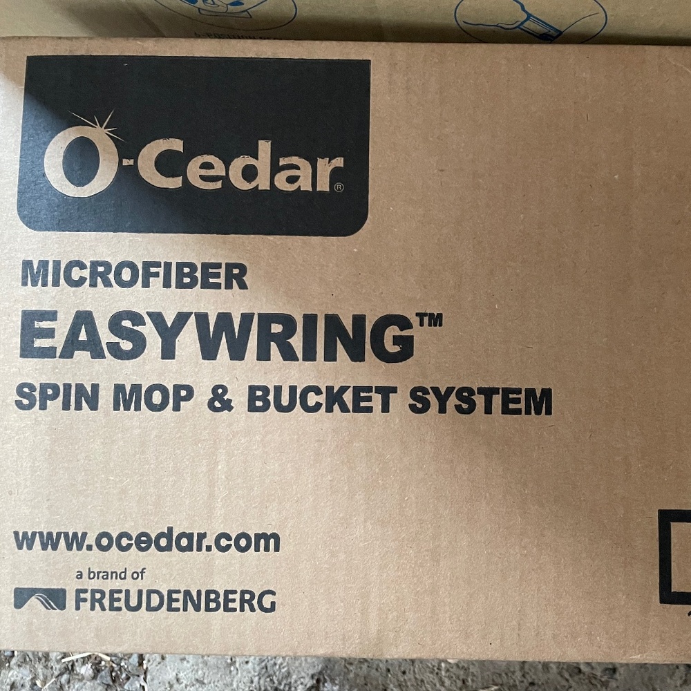 O-Cedar spin mop & bucket system